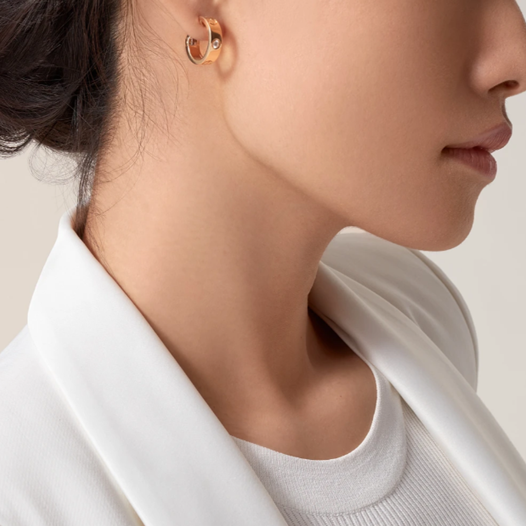 JADE EARRINGS | 2 DIAMONDS