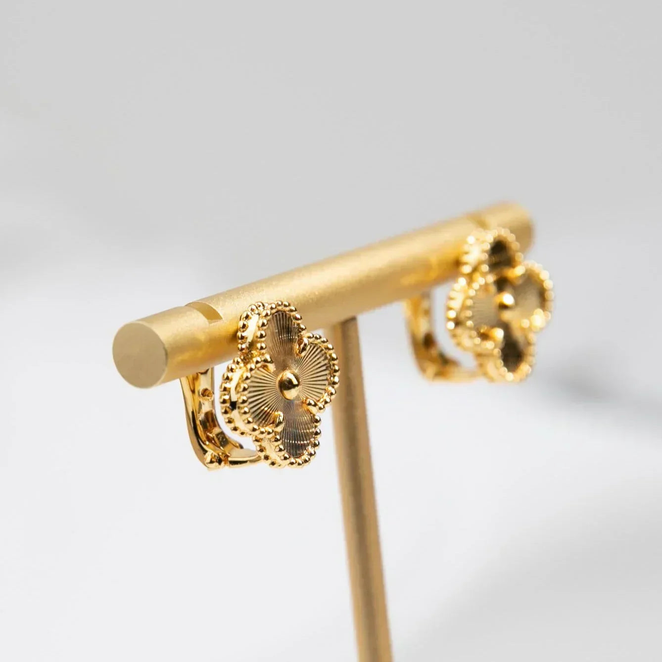CLOVER EARRINGS | GOLD