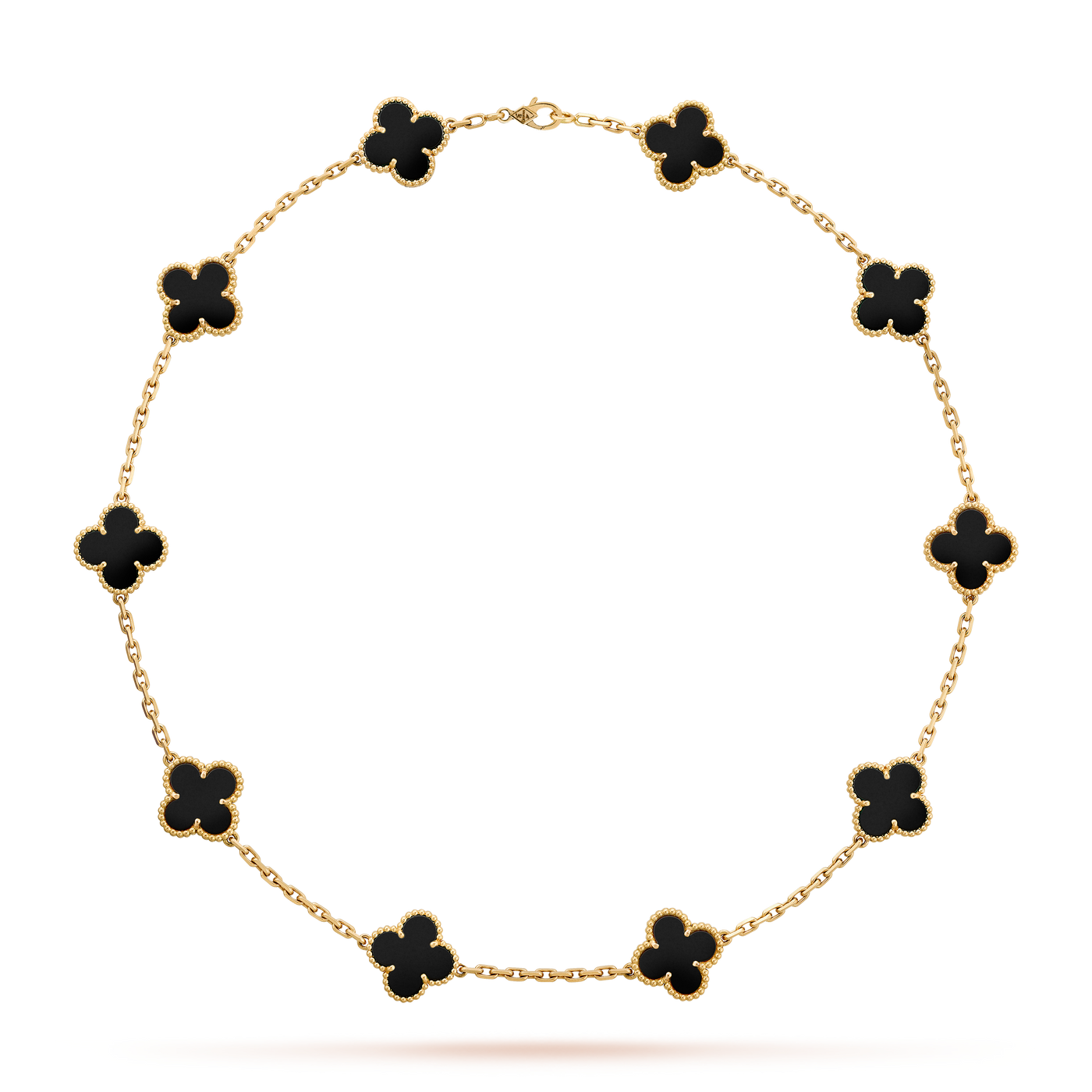 CLOVER NECKLACE 10 MOTIFS | BLACK