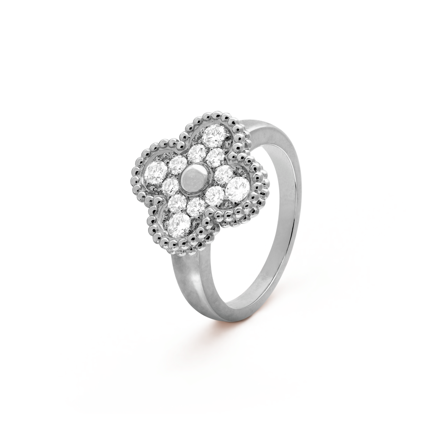 CLOVER RING DIAMOND | GOLD