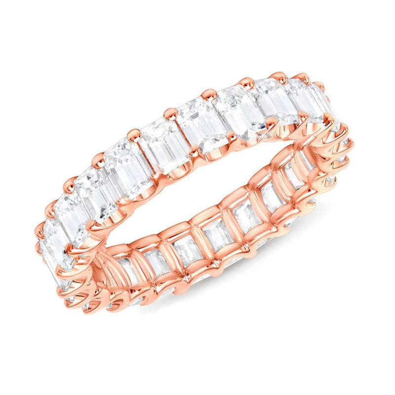 DIAMOND CARRÉ RING | ROSE GOLD