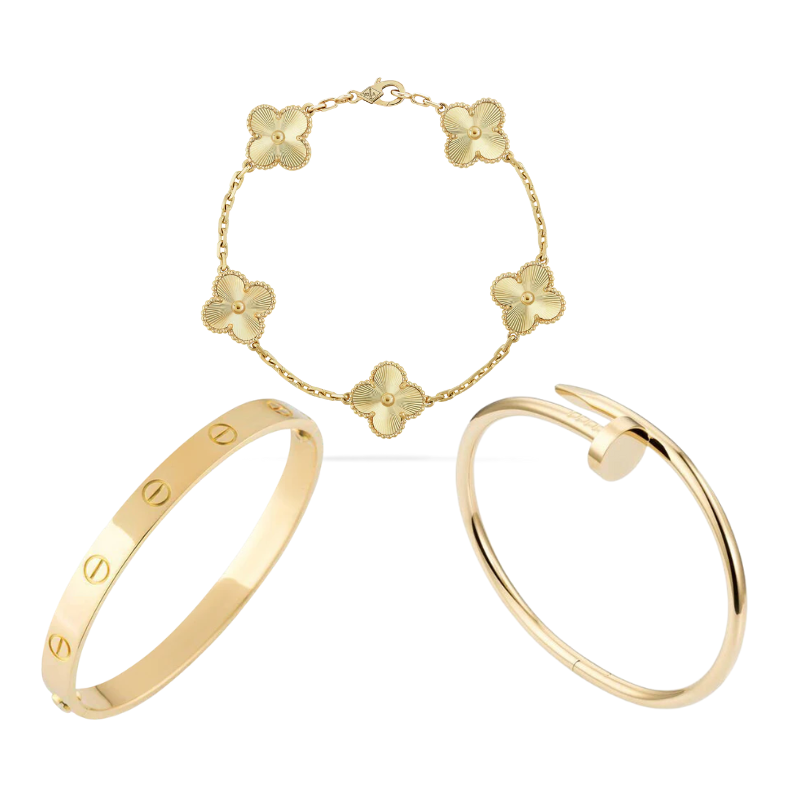 ESSENTIAL TRIO SET | GOLD