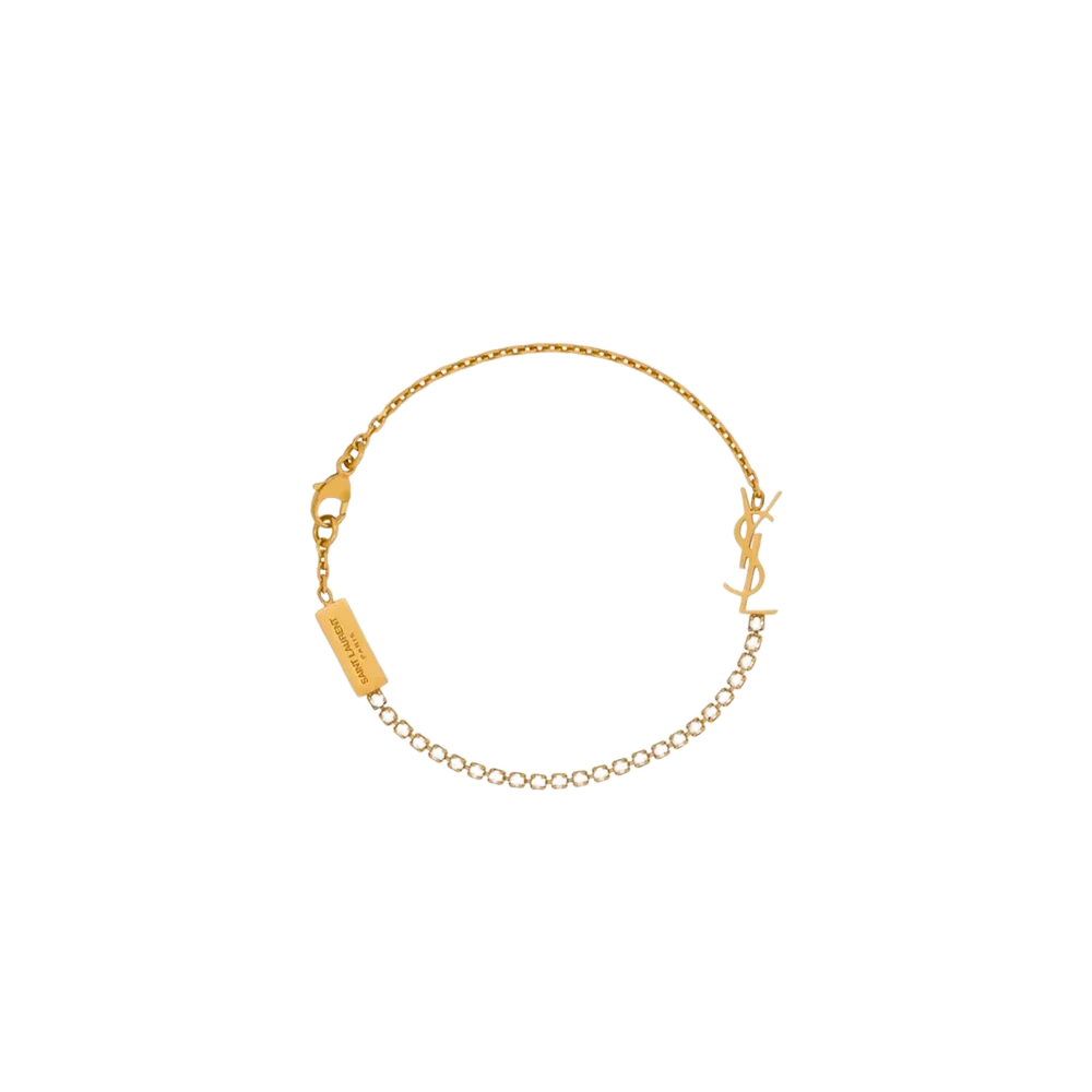 DIAMOND YSL BRACELET | GOLD