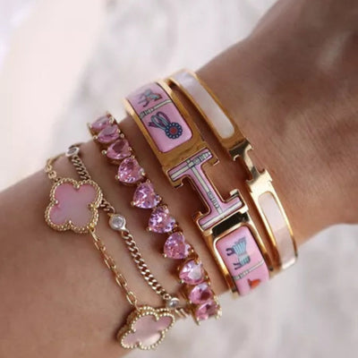 TENNIS BRACELET | PINK