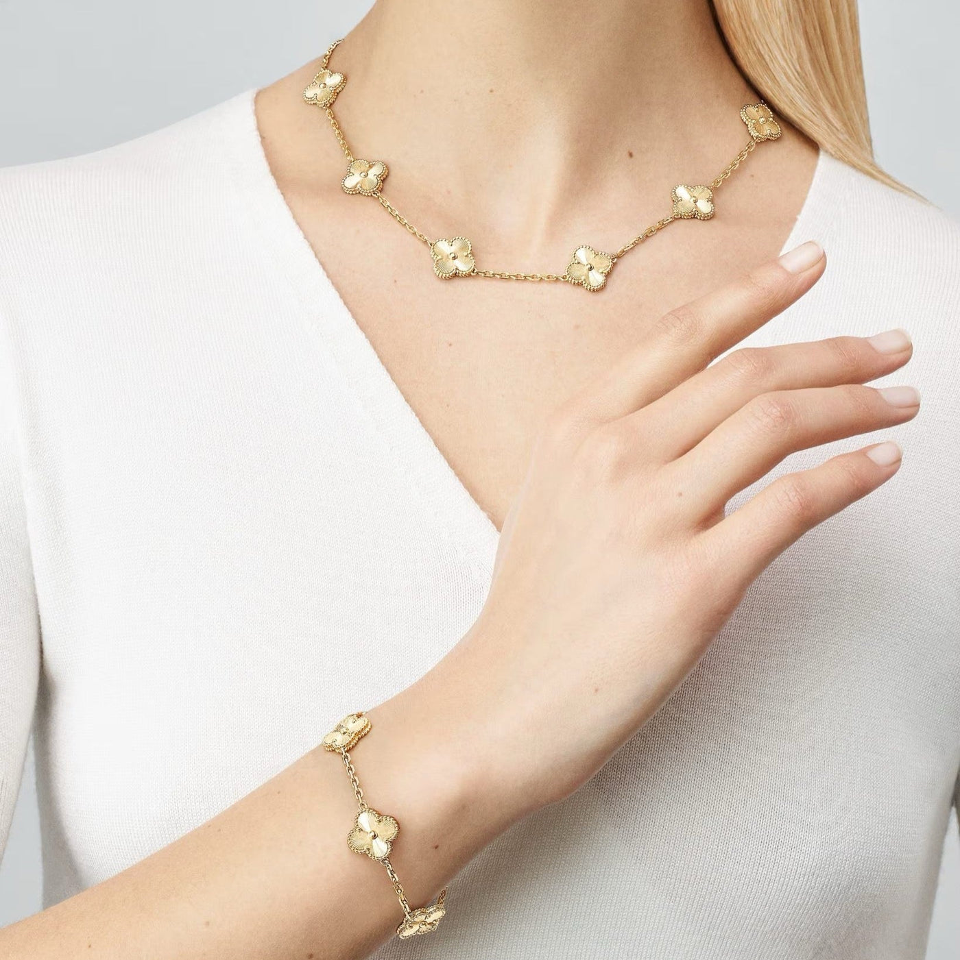 CLOVER BRACELET | GOLD