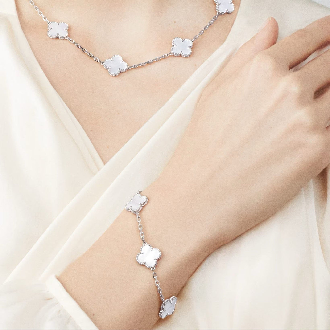 CLOVER BRACELET | SILVER