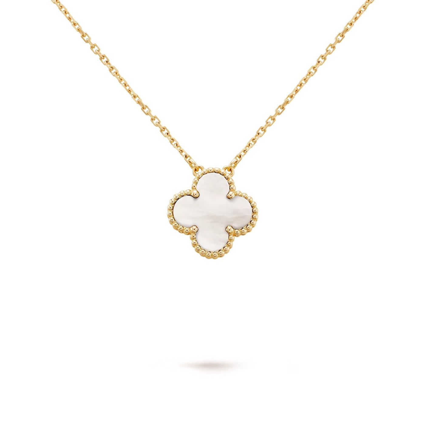 CLOVER NECKLACE | WHITE