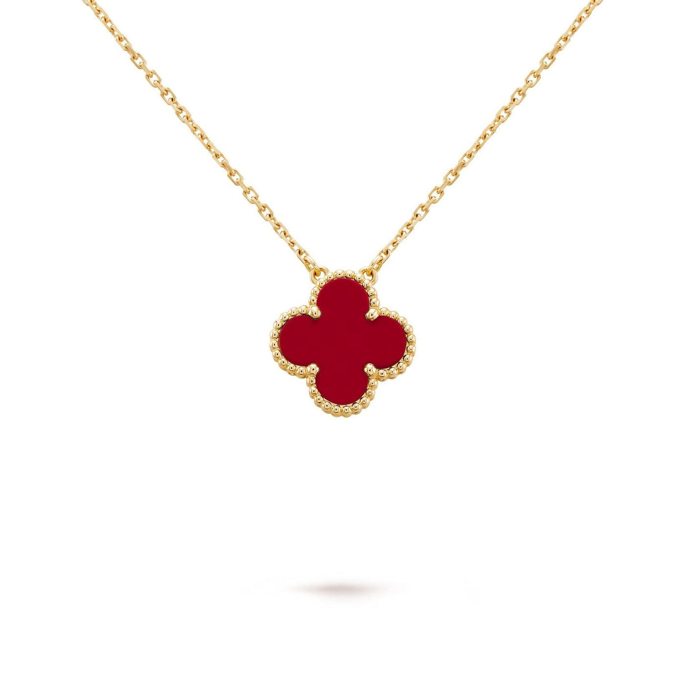 CLOVER NECKLACE | RED