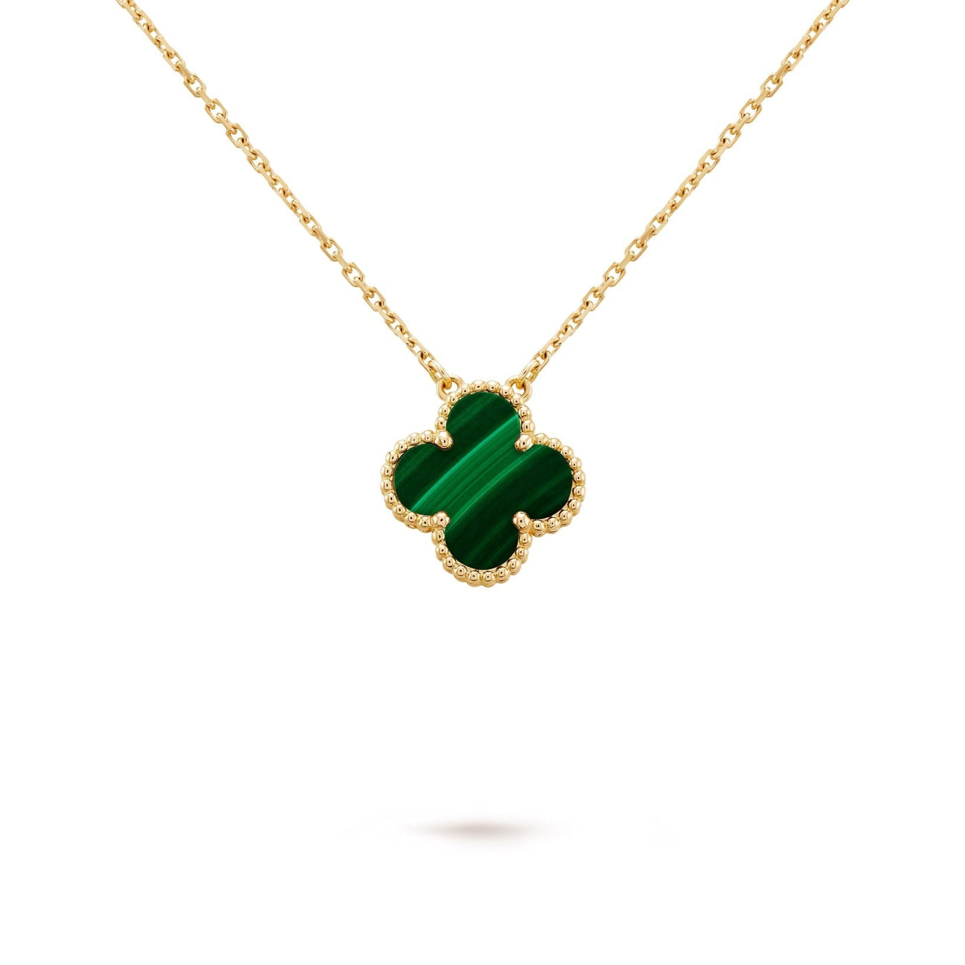CLOVER NECKLACE | GREEN