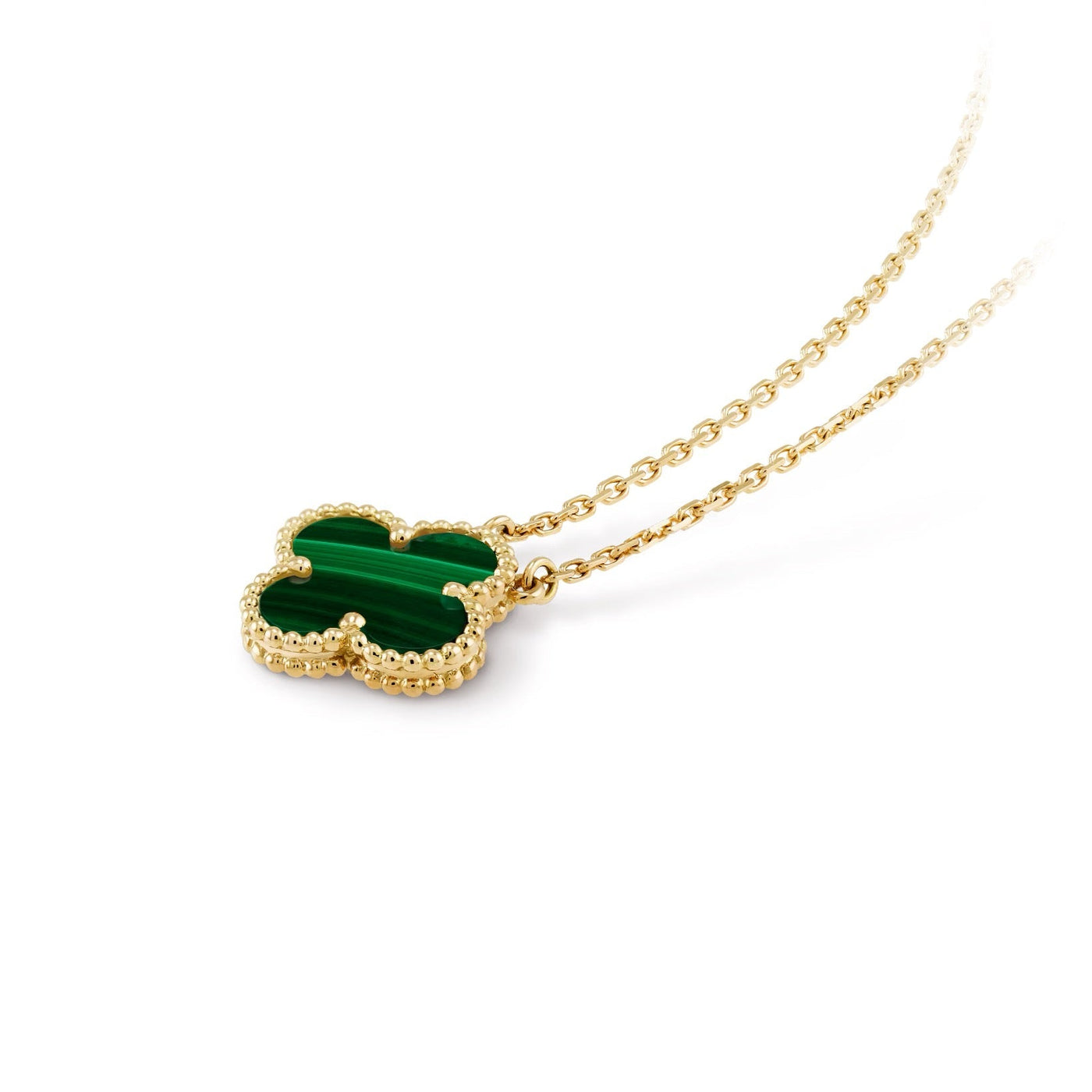 CLOVER NECKLACE | GREEN