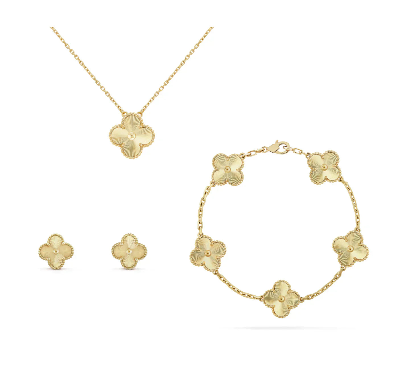 LUXE CLOVER SET | GOLD