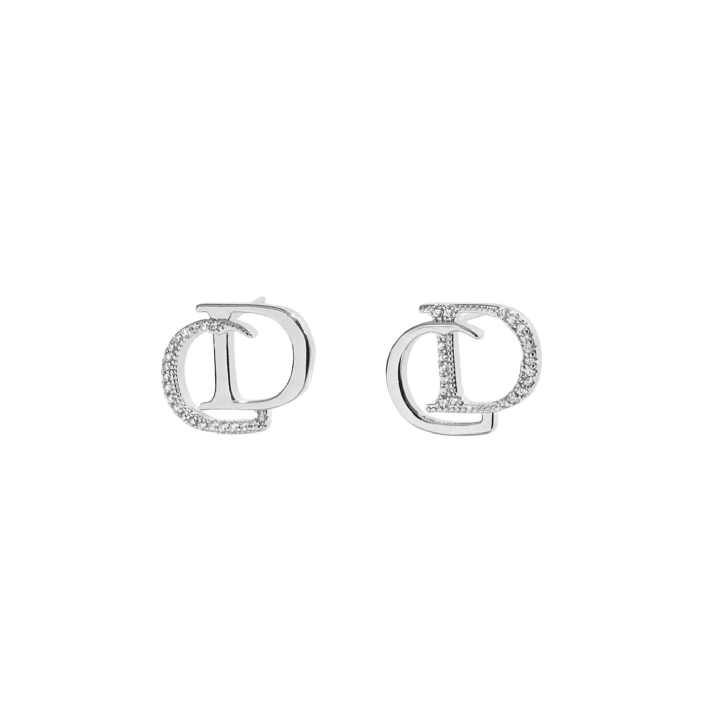 CD EARRINGS | SILVER