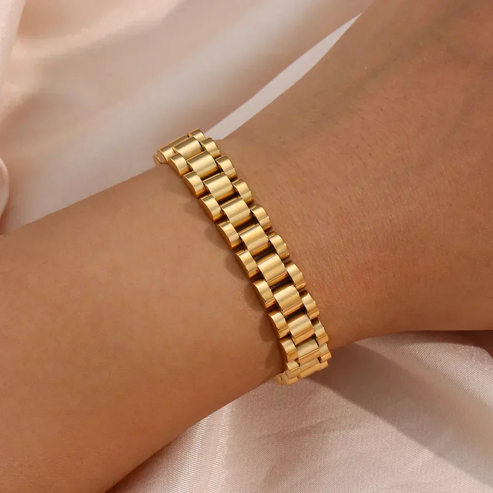 CLASSIC METALLIC BRACELET | GOLD