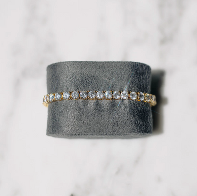 TENNIS BRACELET DIAMOND | GOLD