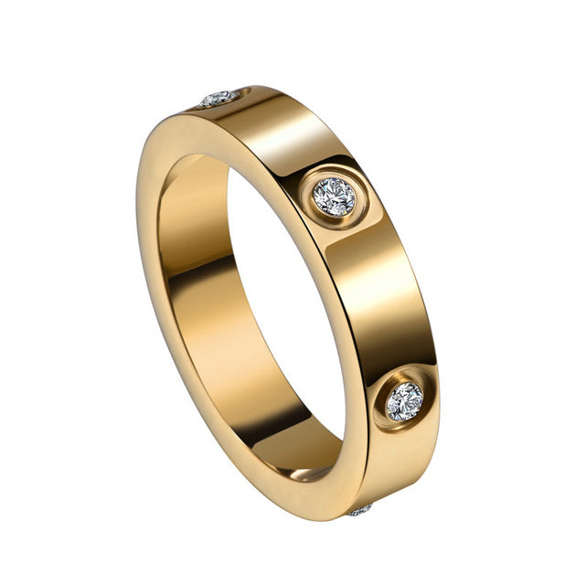 LOVE RING DIAMOND | SILVER