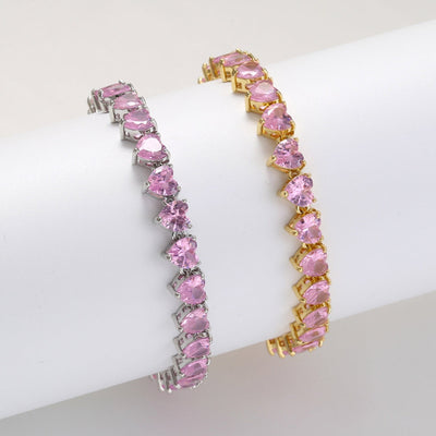TENNIS BRACELET | PINK
