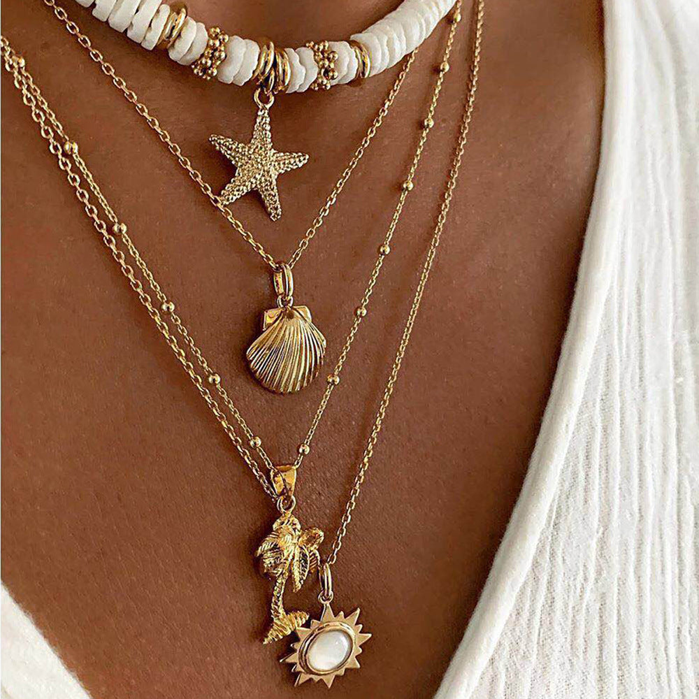 RETRO NECKLACE | OCEAN & BEACH