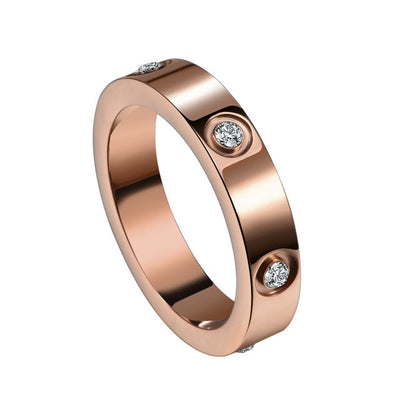 LOVE RING DIAMOND | SILVER