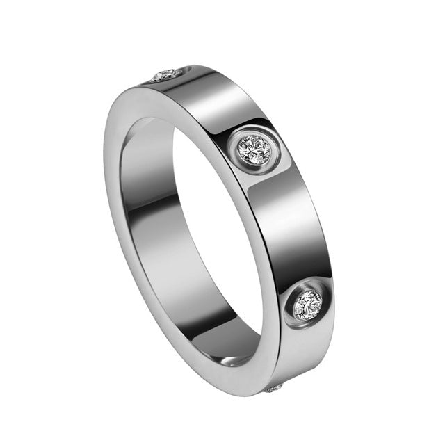 LOVE RING DIAMOND | ROSE GOLD